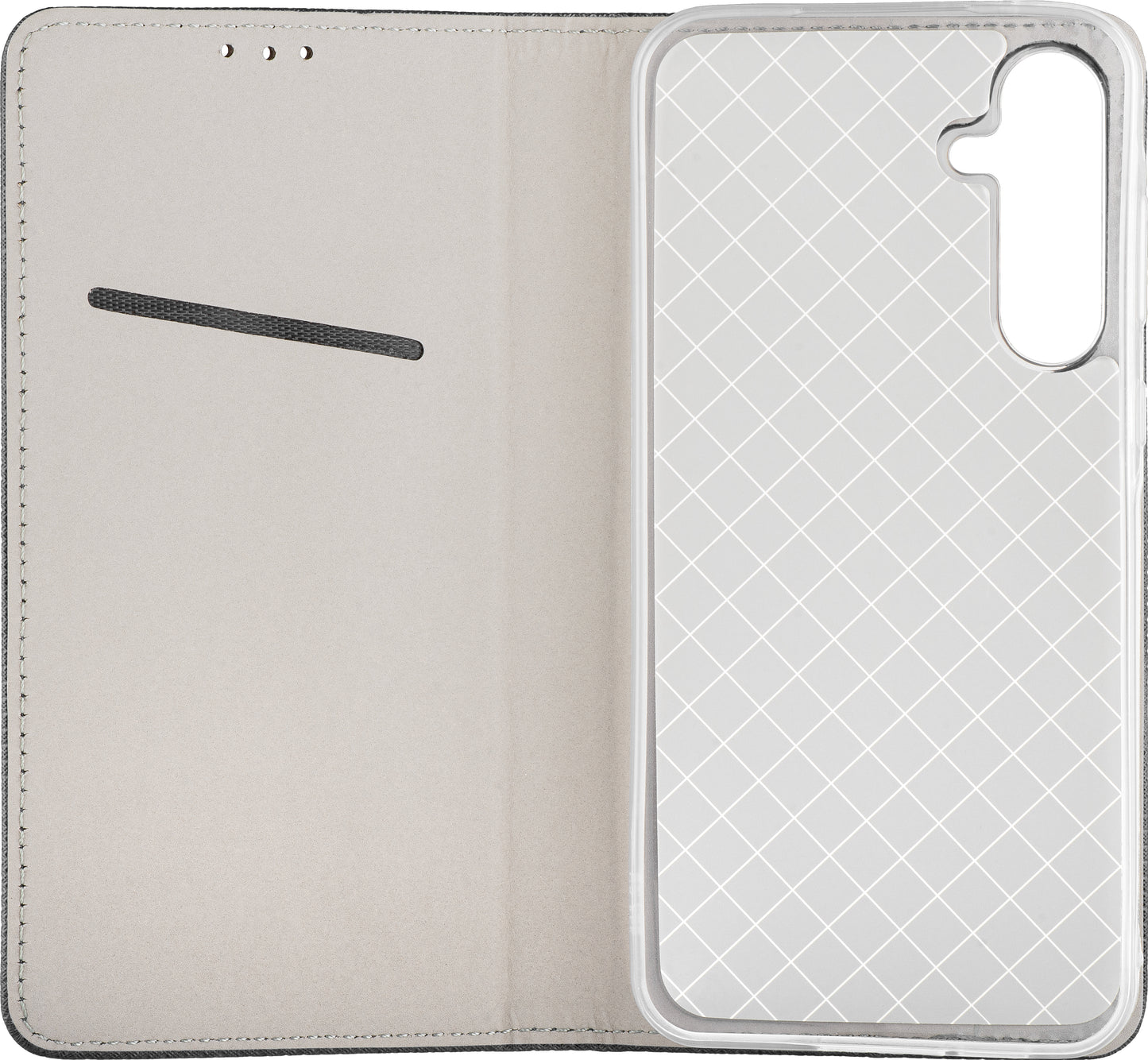 Husa pentru Samsung Galaxy A71 A715, OEM, Smart Magnet, Neagra