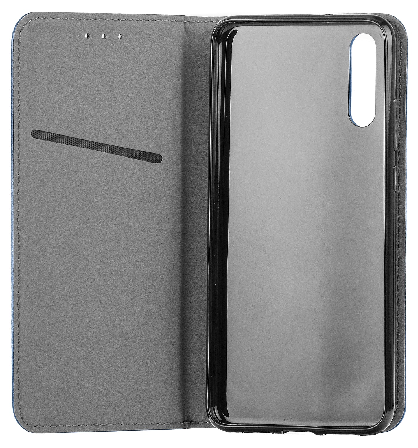 Husa pentru Samsung Galaxy A06 A065, OEM, Smart Magnetic, Bleumarin