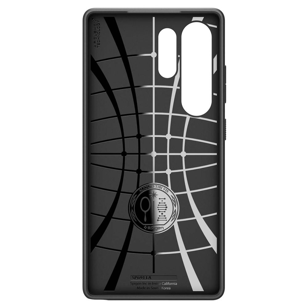 Husa pentru Samsung Galaxy S25 Ultra S938, Spigen, Liquid Air, Neagra ACS08953