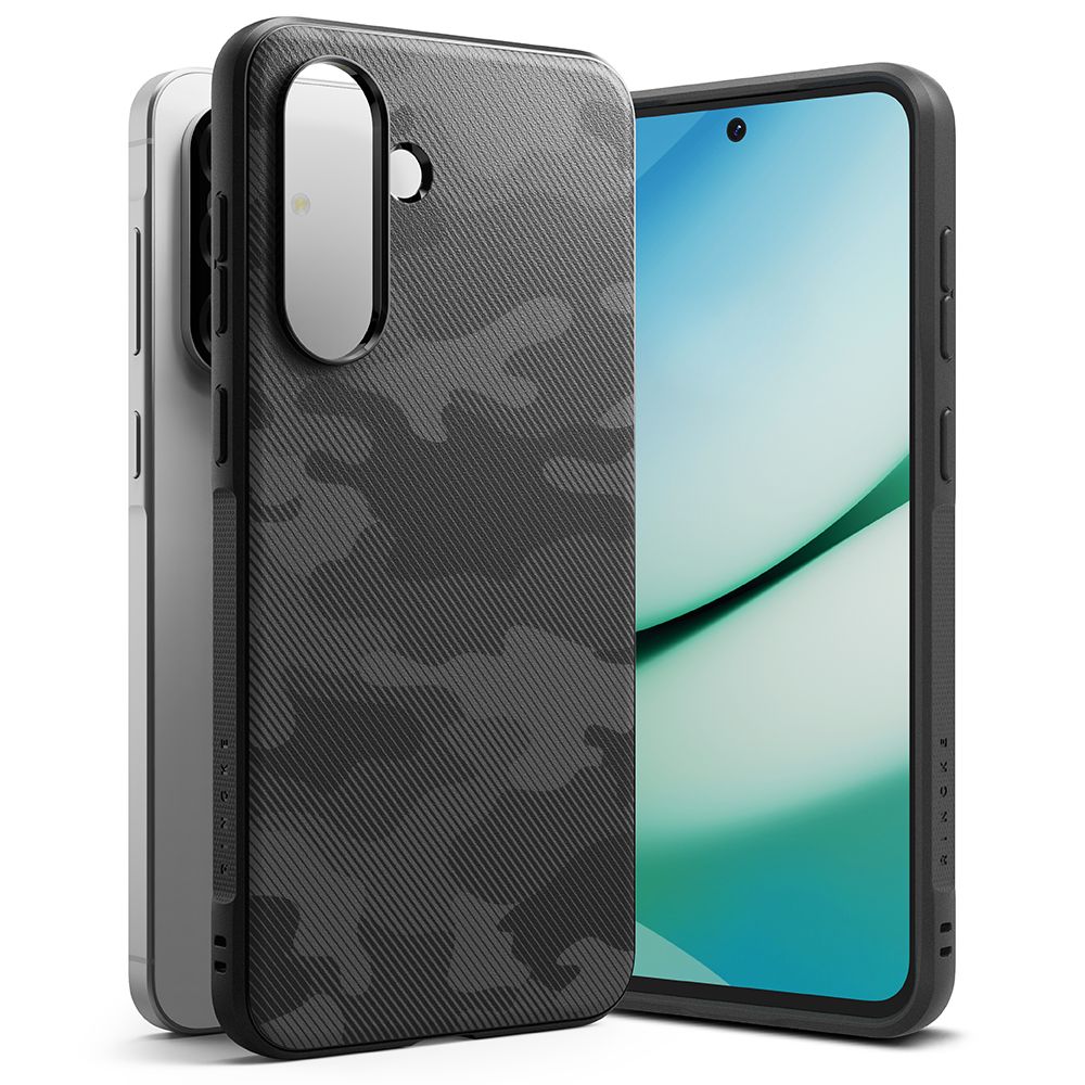 Husa pentru Samsung Galaxy A36 A366, Ringke, Onyx Camo, Neagra