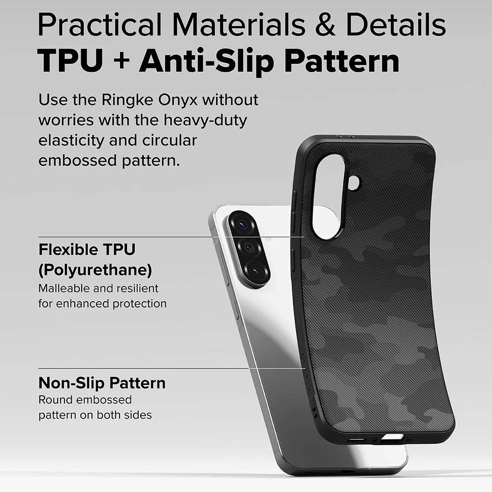 Husa pentru Samsung Galaxy A56 A566 / A36 A366, Ringke, Onyx Camo, Neagra