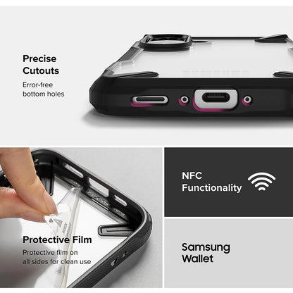 Husa pentru Samsung Galaxy A56 A566 / A36 A366, Ringke, Fusion X, Neagra