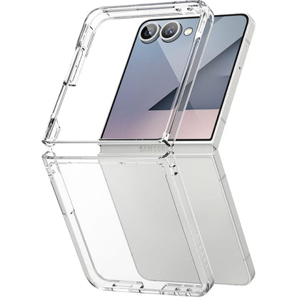 Husa pentru Samsung Galaxy Z Flip7 F766, Ringke, Fusion, Transparenta