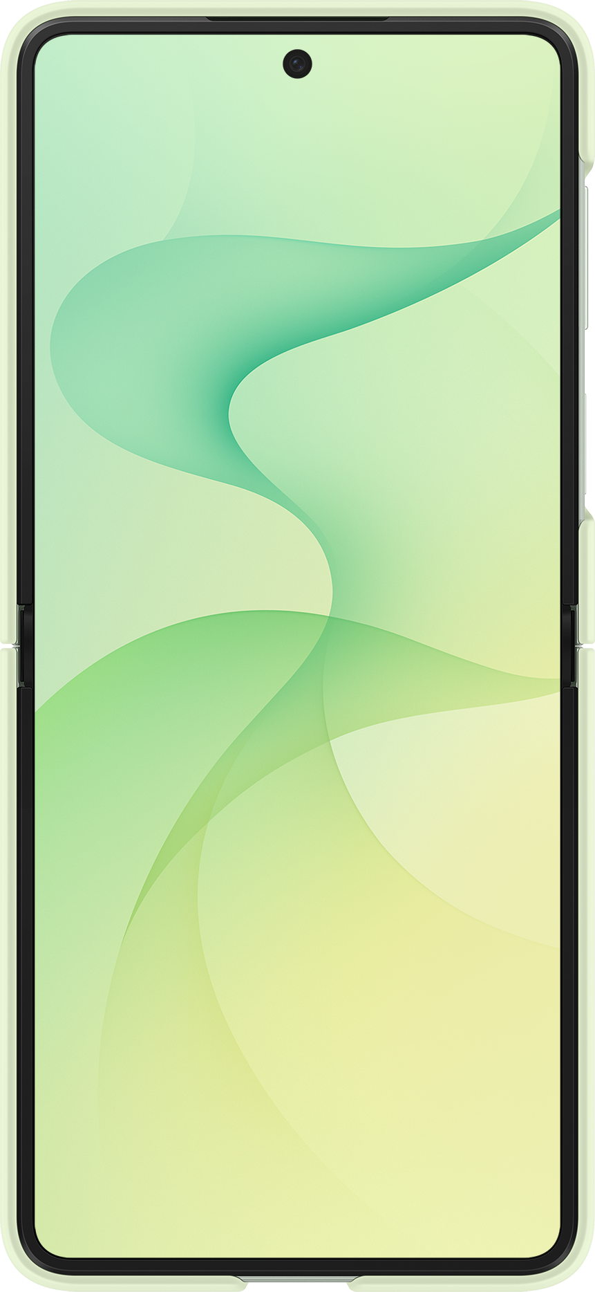 Husa pentru Samsung Galaxy Z Flip8 F776, Silicone Ring Magnet, Verde EF-EF776CGEGWW