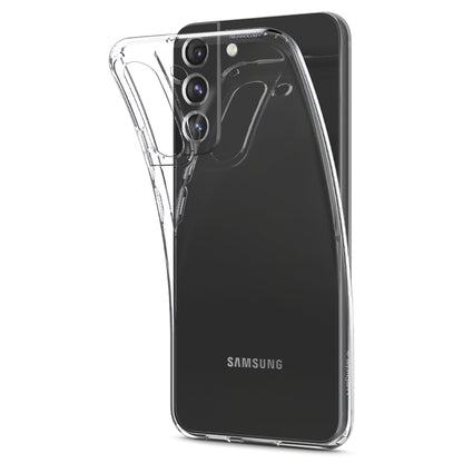 Husa pentru Samsung Galaxy S22 5G S901, Spigen, Liquid Crystal, Transparenta