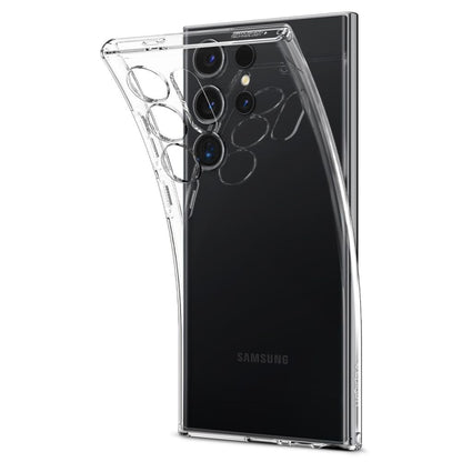 Husa pentru Samsung Galaxy S24 Ultra S928, Spigen, Liquid Crystal, Transparenta ACS07283