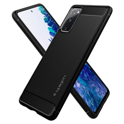 Husa pentru Samsung Galaxy S20 FE 2022 G781 / S20 FE 5G G781 / S20 FE G780, Spigen, Rugged Armor, Neagra