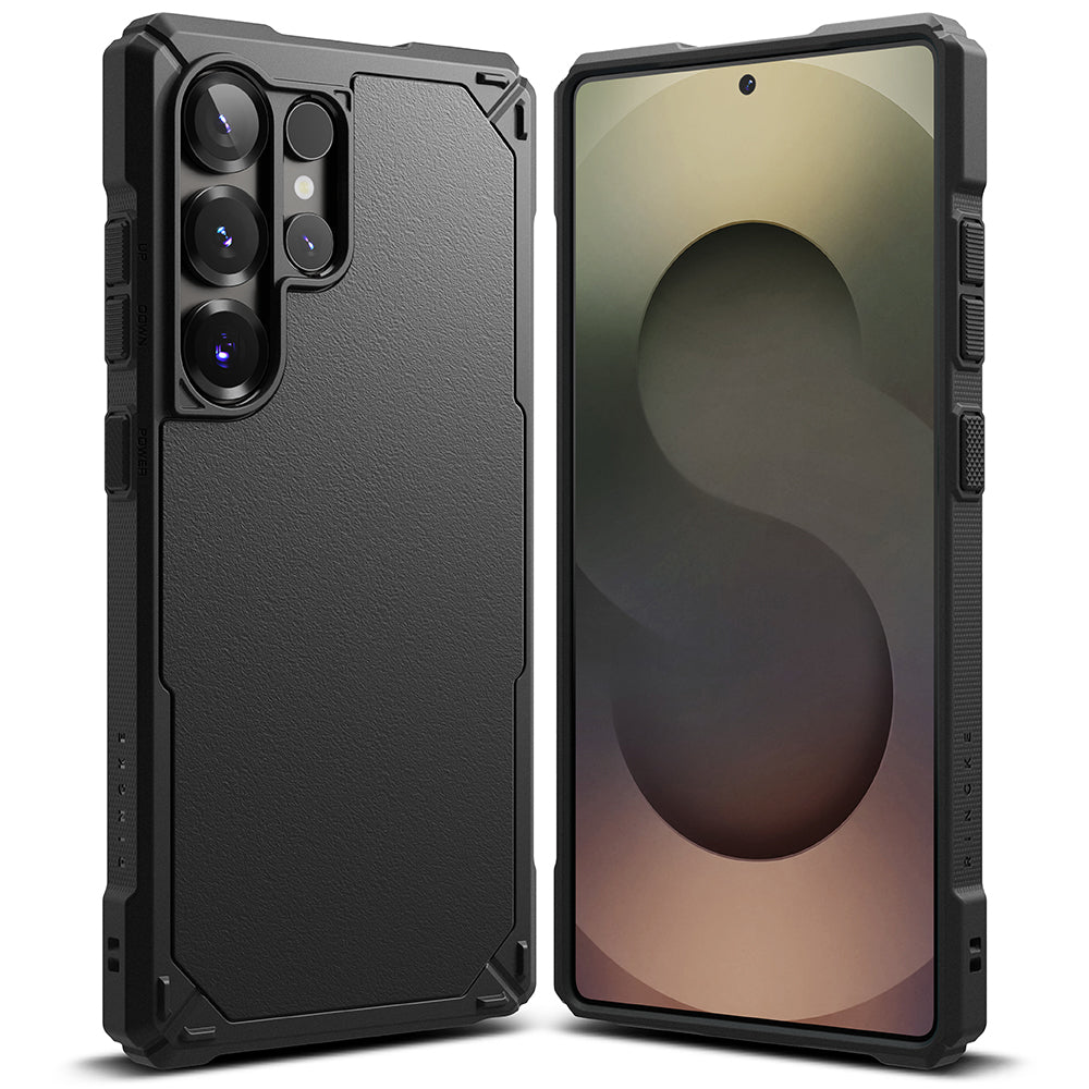 Husa pentru Samsung Galaxy S25 Ultra S938, Ringke, Rugged Gear, Neagra