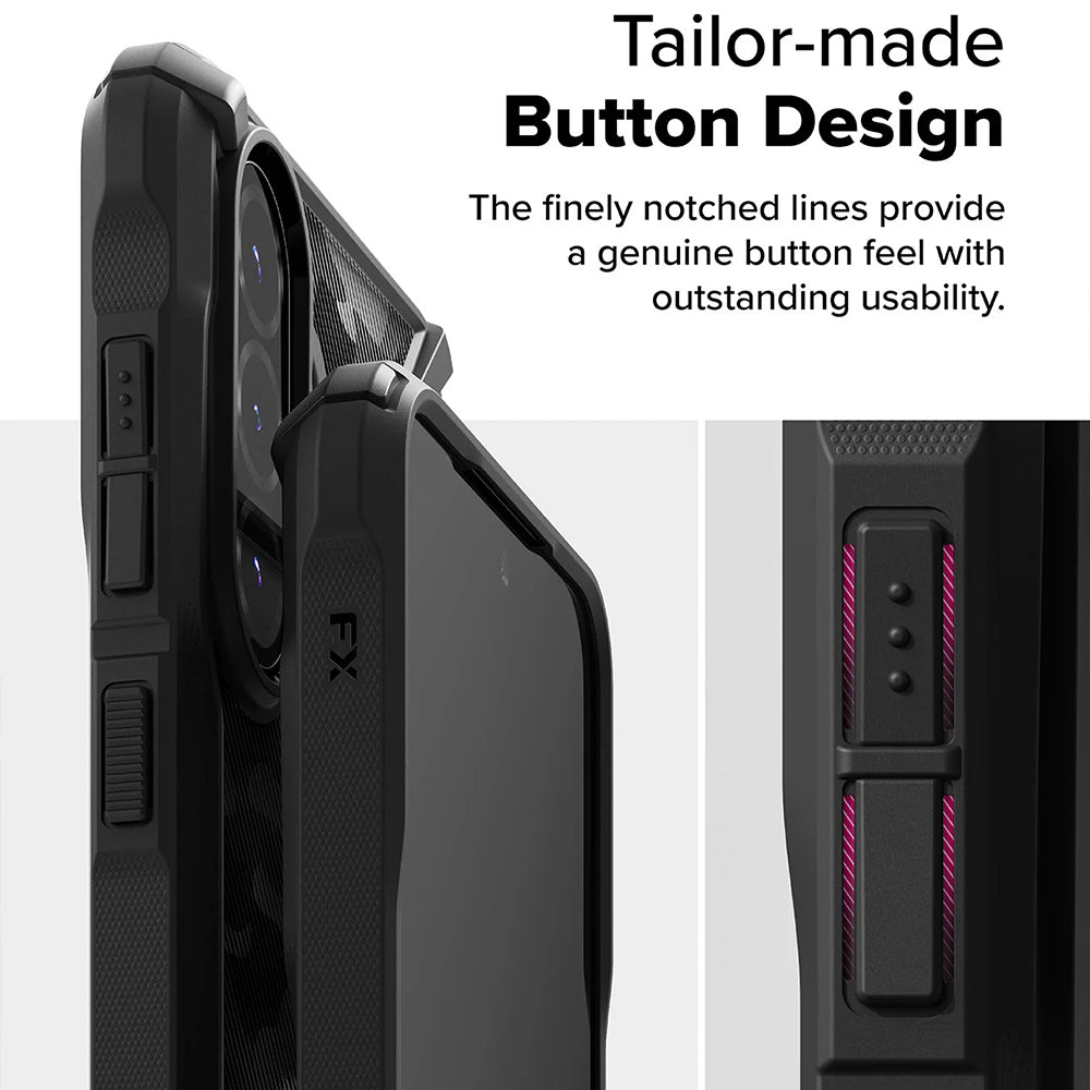 Husa pentru Samsung Galaxy A56 A566 / A36 A366, Ringke, Fusion X Camo, Neagra