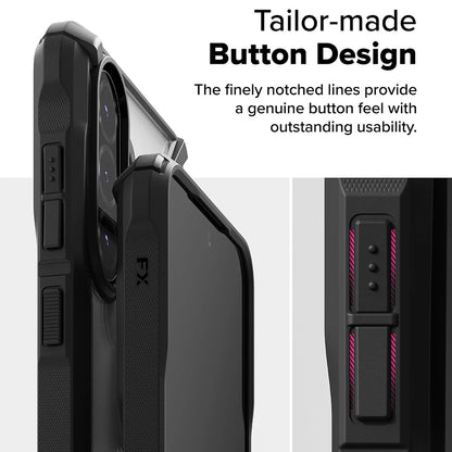 Husa pentru Samsung Galaxy A56 A566 / A36 A366, Ringke, Fusion X, Neagra