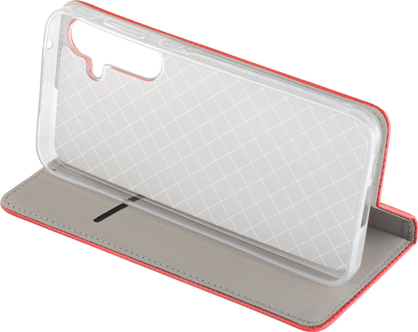 Husa pentru Samsung Galaxy A17 4G / A17 5G, OEM, Smart Magnet, Rosie