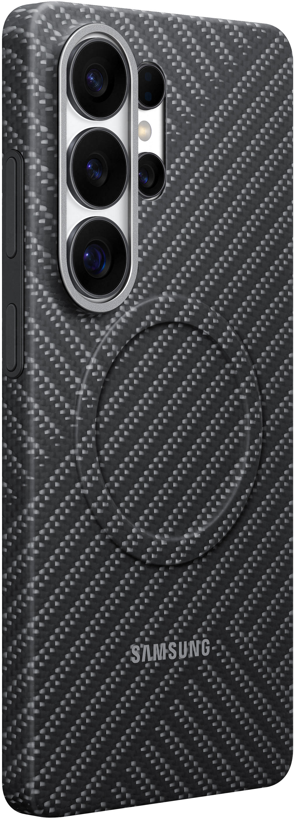 Husa pentru Samsung Galaxy S26 Ultra S948, Carbon Magnet Case, Gri EF-KS948SSEGWW