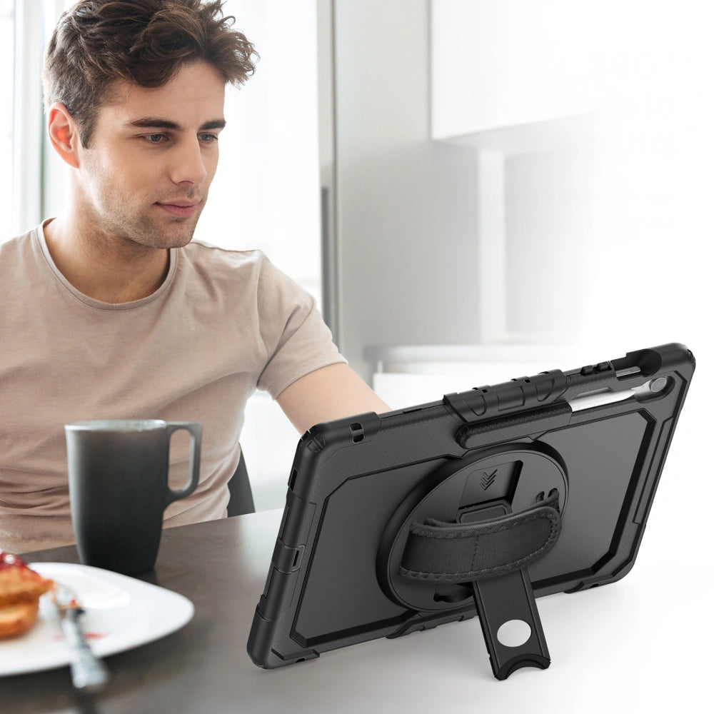 Husa pentru Samsung Galaxy Tab S10 FE+, Tech-Protect, Solid, Neagra