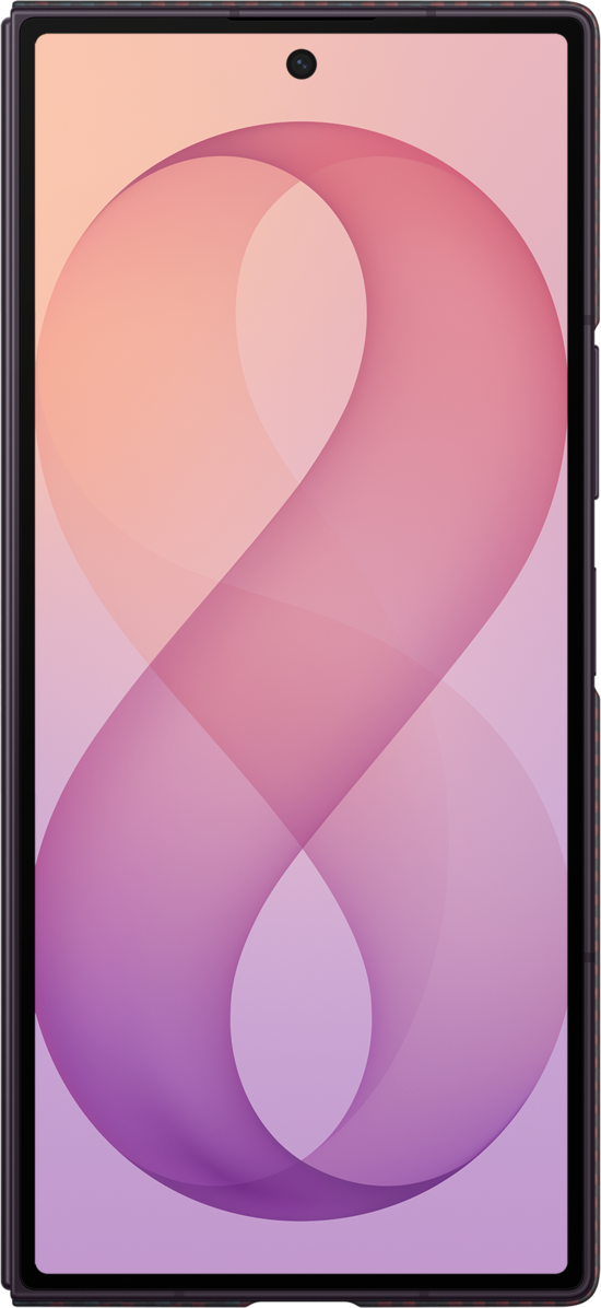 Husa pentru Samsung Galaxy Z Fold8 Ultra F976, Carbon Magnet Case, Rosie EF-KF976SREGWW