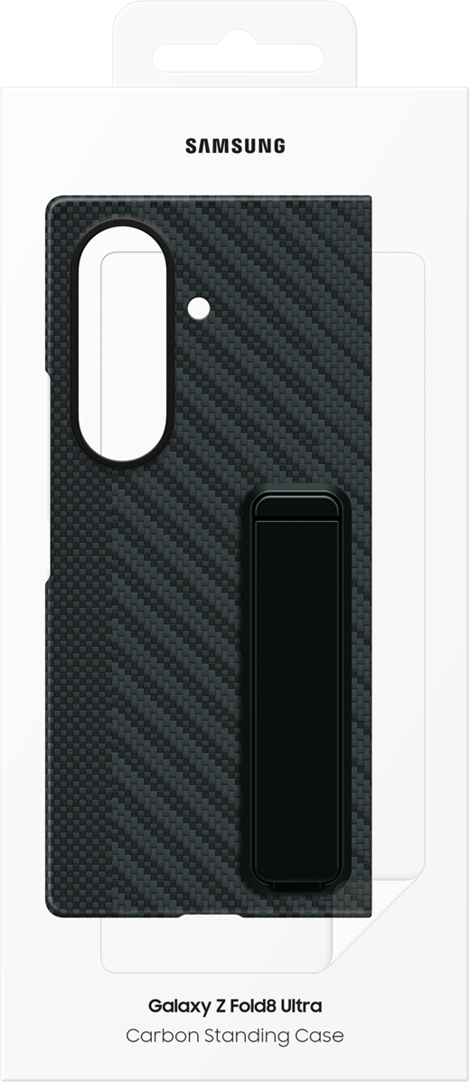 Husa pentru Samsung Galaxy Z Fold8 Ultra F976, Carbon Standing, Neagra EF-XF976SBEGWW