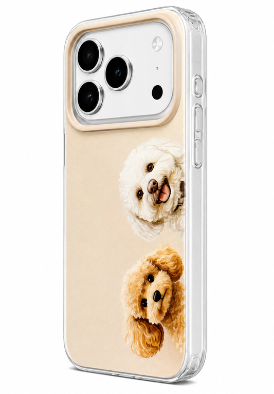 Husa pentru Samsung Galaxy A07 / A07 4G A075, Perfect Case, Dreamora Poodle, Multicolor