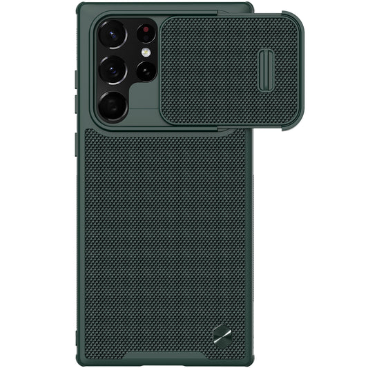 Husa pentru Samsung Galaxy S22 Ultra 5G S908, Nillkin, Textured S, Verde