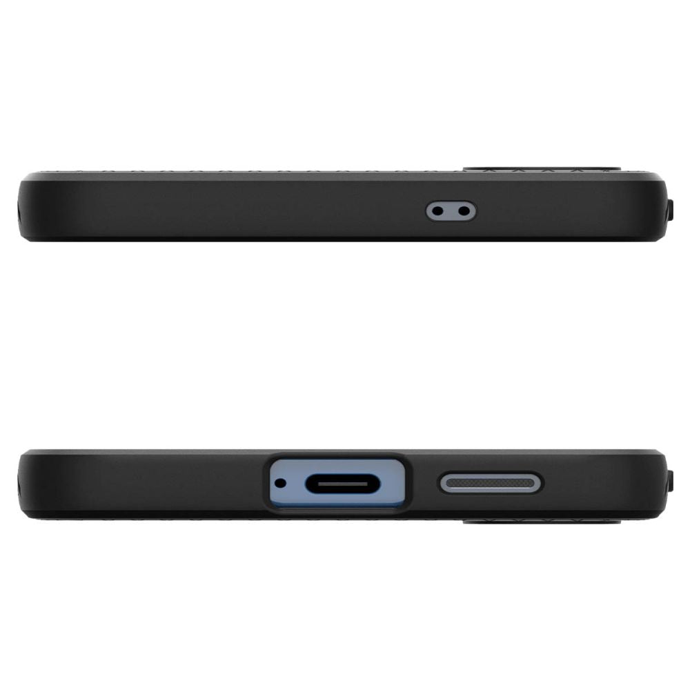 Husa pentru Samsung Galaxy S25+ S936, Spigen, Liquid Air, Neagra ACS08979