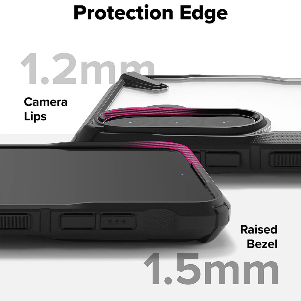 Husa pentru Samsung Galaxy A56 A566 / A36 A366, Ringke, Fusion X, Neagra