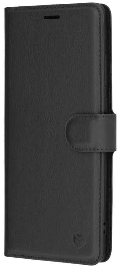 Husa pentru Samsung Galaxy A56 A566, Techsuit, Leather Folio, Neagra