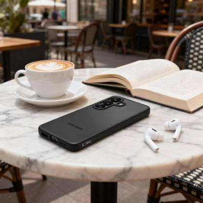 Husa pentru Samsung Galaxy A57 5G, Tech-Protect, Magmat, Neagra Mata