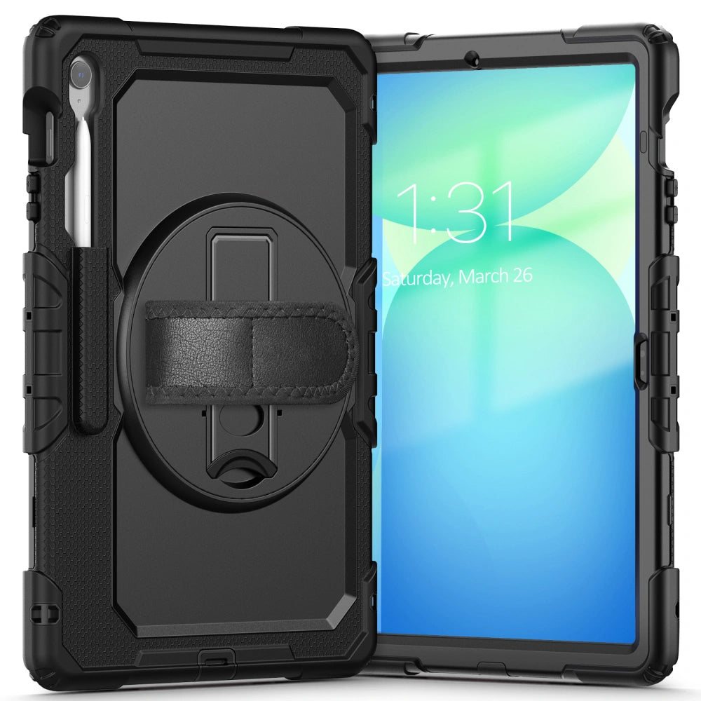 Husa pentru Samsung Galaxy Tab S10 FE+, Tech-Protect, Solid, Neagra
