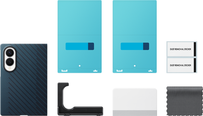 Husa pentru Samsung Galaxy Z Fold8 F971, Carbon Magnet Case, Bleumarin EF-KF971SNEGWW