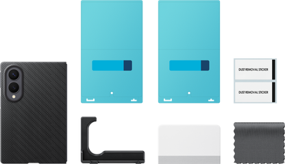 Husa pentru Samsung Galaxy Z Fold8 F971, Carbon Magnet Case, Neagra EF-KF971SBEGWW