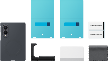 Husa pentru Samsung Galaxy Z Fold8 F971, Silicone Magnet Case, Neagra EF-EF971CBEGWW