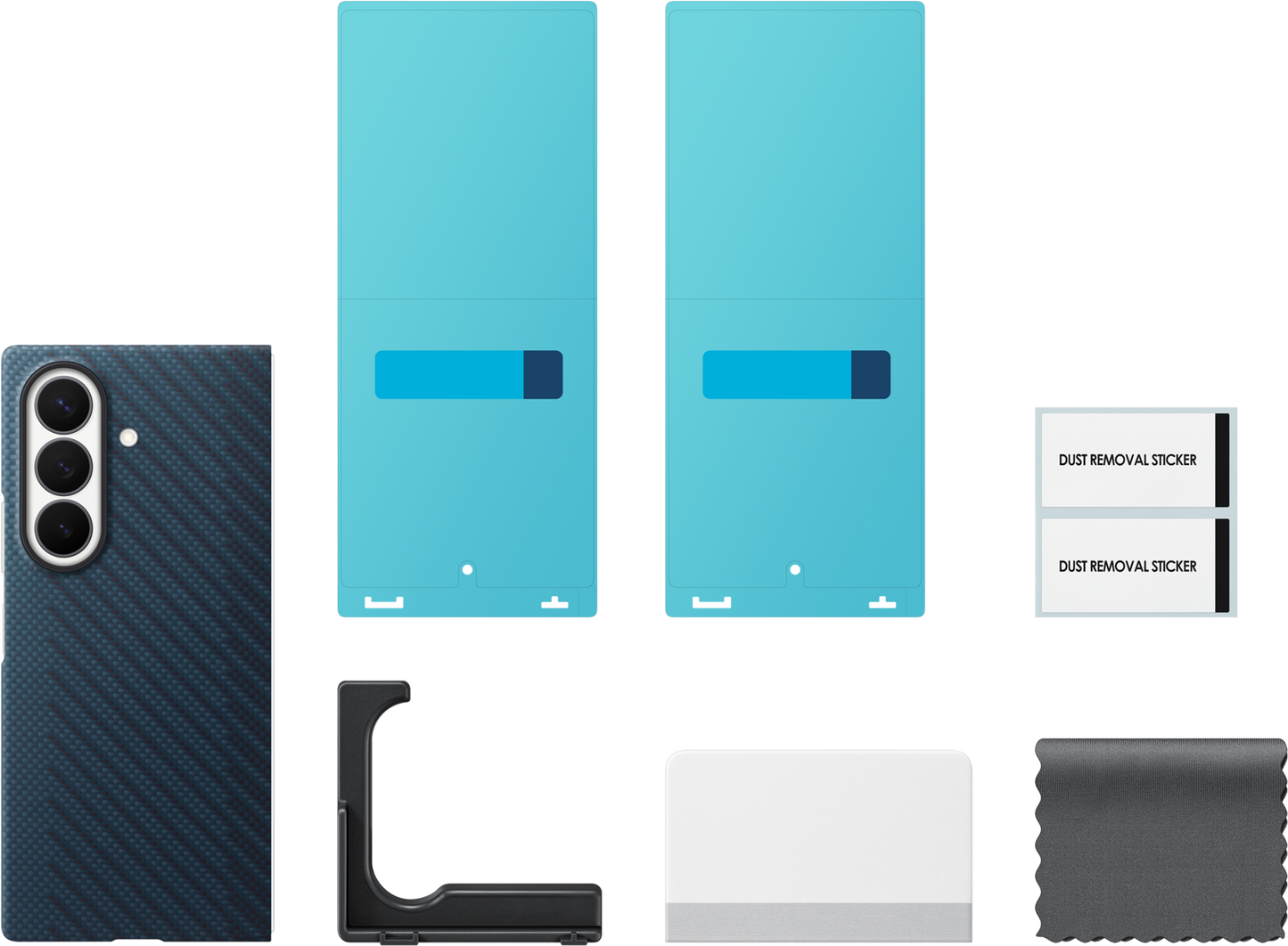 Husa pentru Samsung Galaxy Z Fold8 Ultra F976, Carbon Magnet Case, Bleumarin EF-KF976SNEGWW
