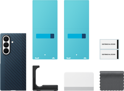 Husa pentru Samsung Galaxy Z Fold8 Ultra F976, Carbon Magnet Case, Bleumarin EF-KF976SNEGWW