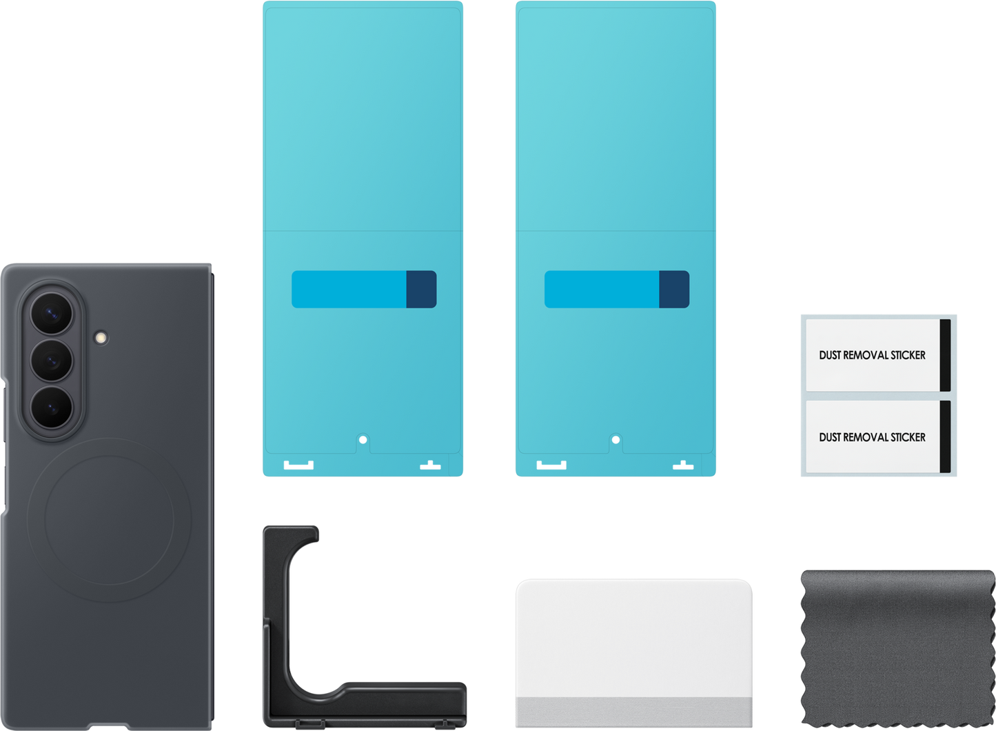Husa pentru Samsung Galaxy Z Fold8 Ultra F976, Silicone Magnet Case, Neagra EF-EF976CBEGWW