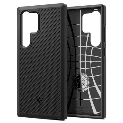 Husa pentru Samsung Galaxy S24 Ultra S928, Spigen, Core Armor, Neagra