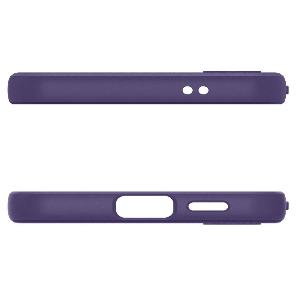 Husa pentru Samsung Galaxy S24 S921, Spigen, Liquid Air, Mov ACS07451