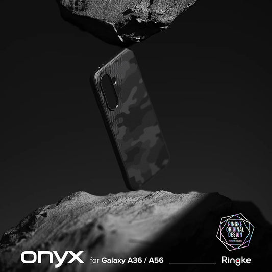 Husa pentru Samsung Galaxy A56 A566 / A36 A366, Ringke, Onyx Camo, Neagra
