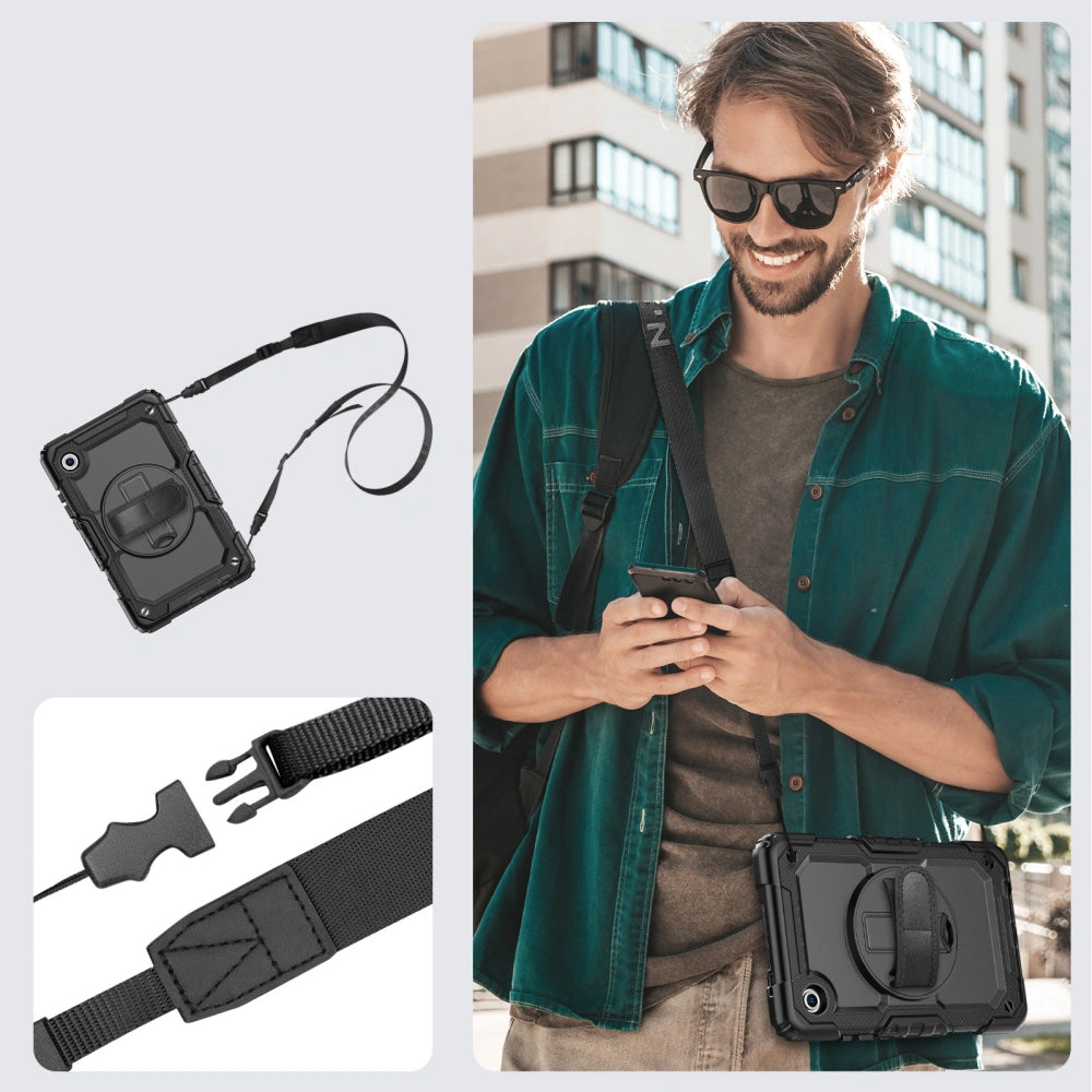 Husa pentru Samsung Galaxy Tab A11+ / Tab A9+, Tech-Protect, Solid, Neagra
