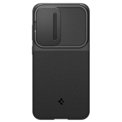 Husa pentru Samsung Galaxy S24 FE S721, Spigen, OPTIK ARMOR, Neagra