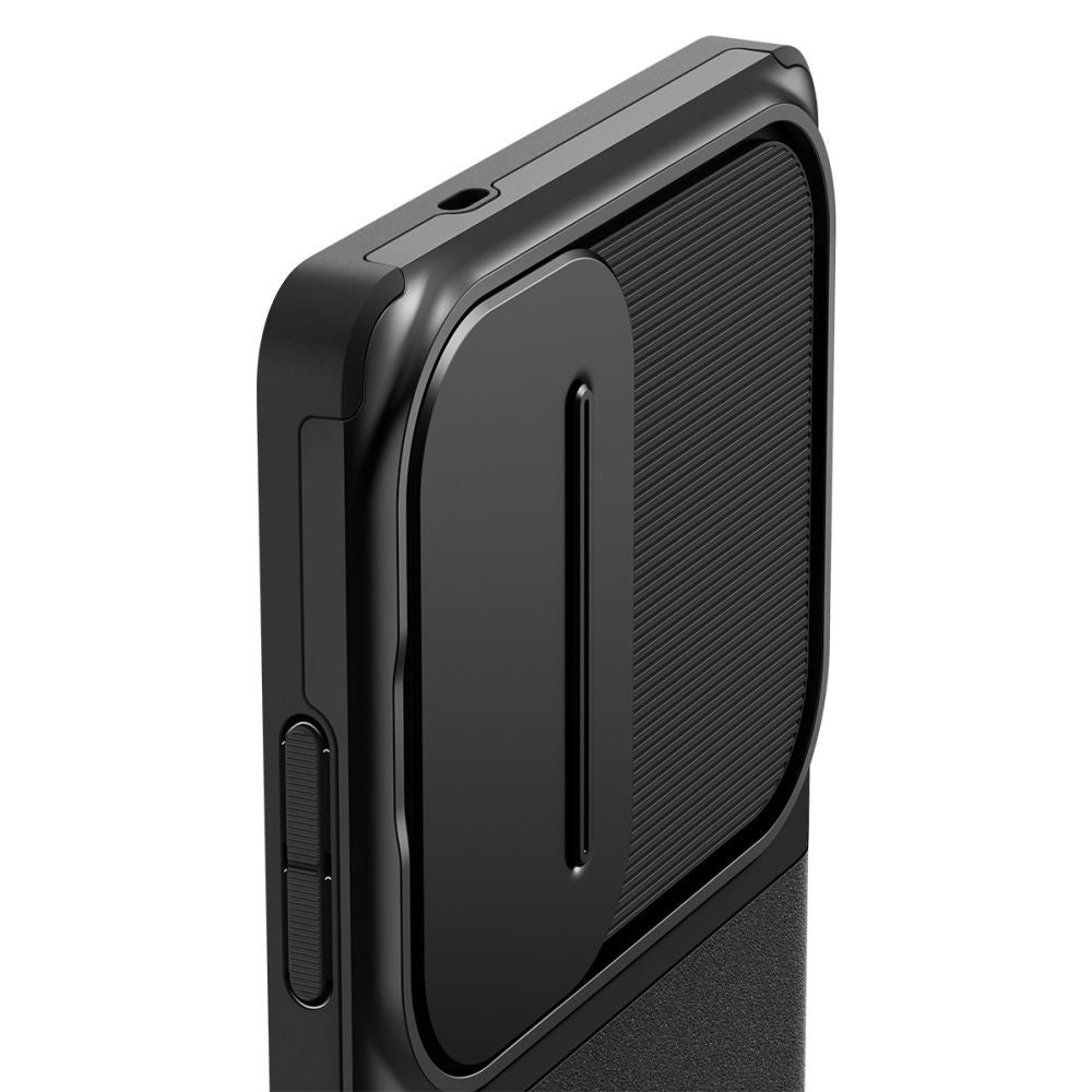 Husa pentru Samsung Galaxy S25 Ultra S938, Spigen, OPTIK ARMOR, Neagra ACS08969