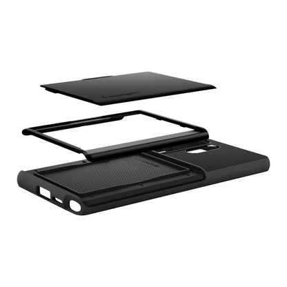 Husa pentru Samsung Galaxy S25 Ultra S938, Spigen, Slim Armor CS, Neagra ACS08967