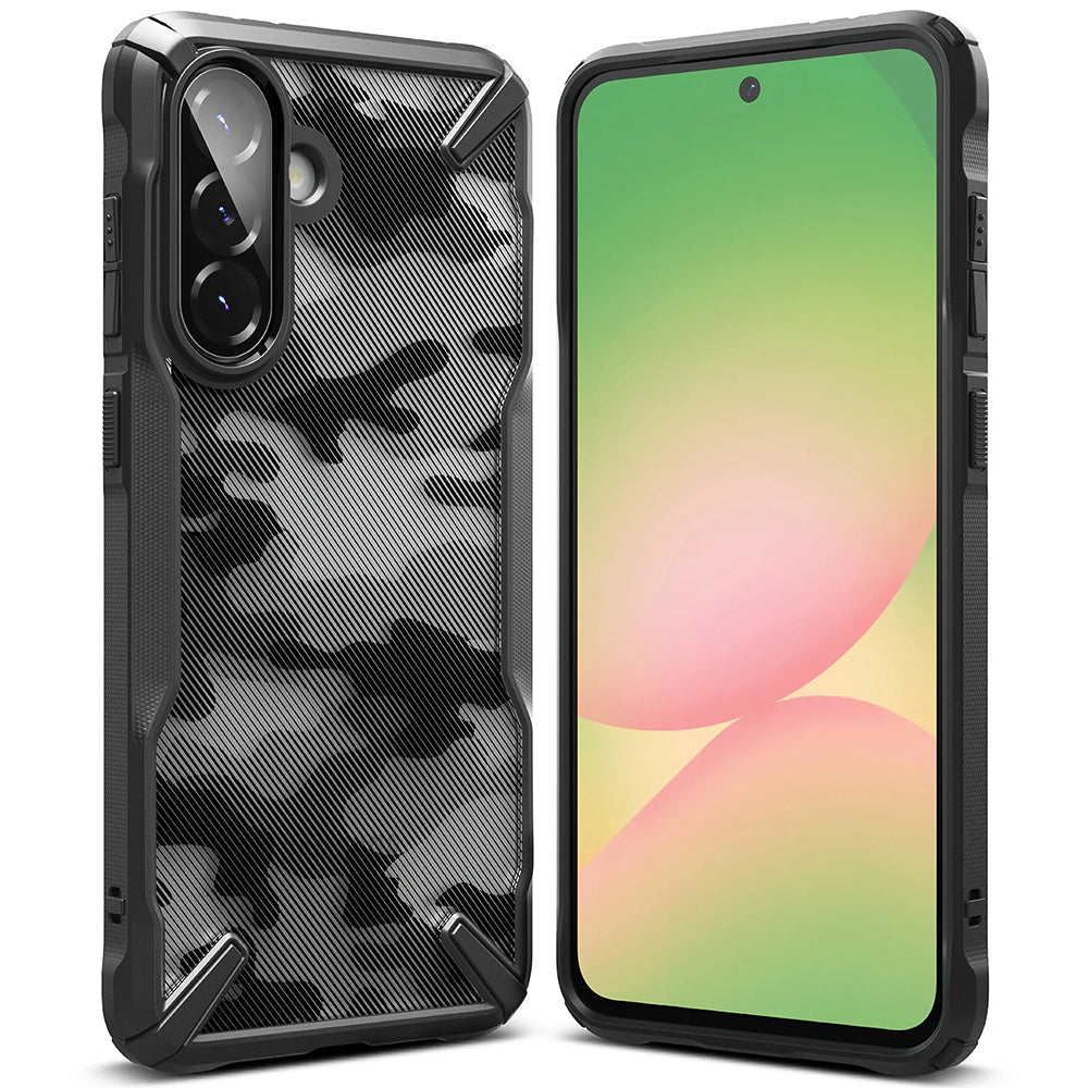 Husa pentru Samsung Galaxy A56 A566 / A36 A366, Ringke, Fusion X Camo, Neagra