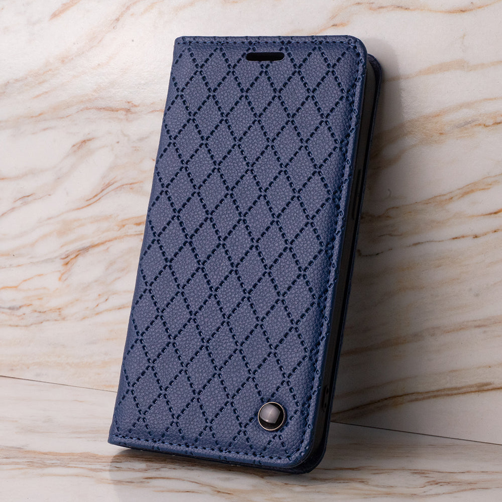 Husa pentru Samsung Galaxy A56 A566, OEM, Smart Caro, Bleumarin