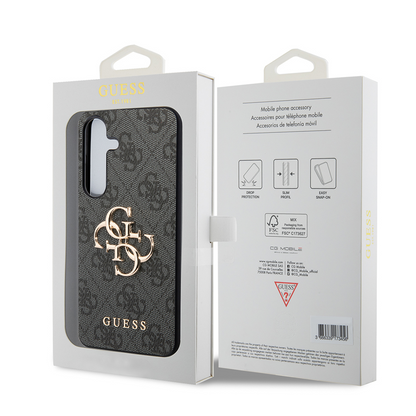 Husa pentru Samsung Galaxy S24+ S926, Guess, 4G Big Logo, Neagra, Resigilata