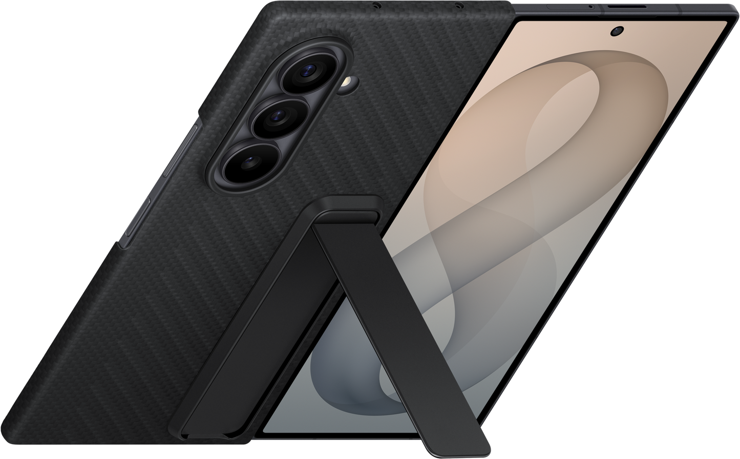 Husa pentru Samsung Galaxy Z Fold8 Ultra F976, Carbon Standing, Neagra EF-XF976SBEGWW