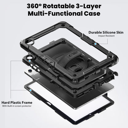 Husa pentru Samsung Galaxy Tab A11+ / Tab A9+, Tech-Protect, Solid, Neagra