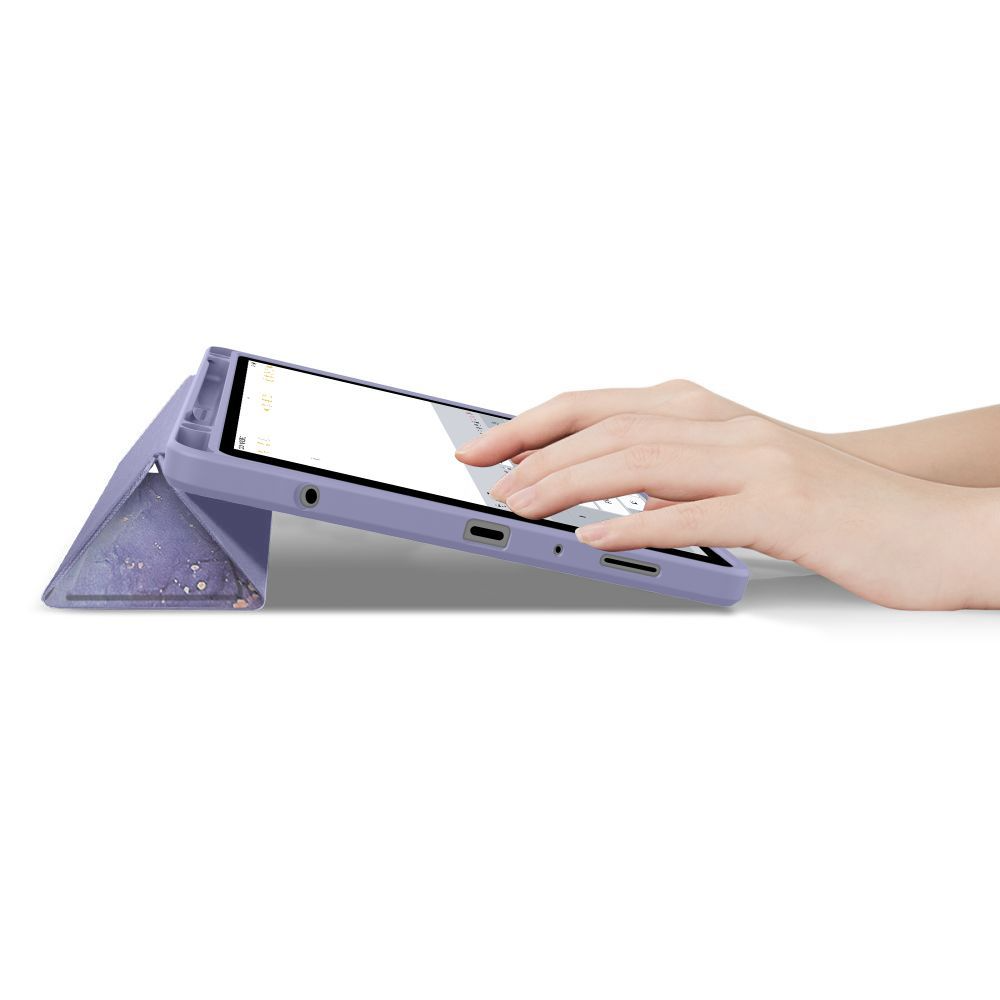 Husa pentru Samsung Galaxy Tab A11+ / Tab A9+, Tech-Protect, SC PEN Hybrid, Violet