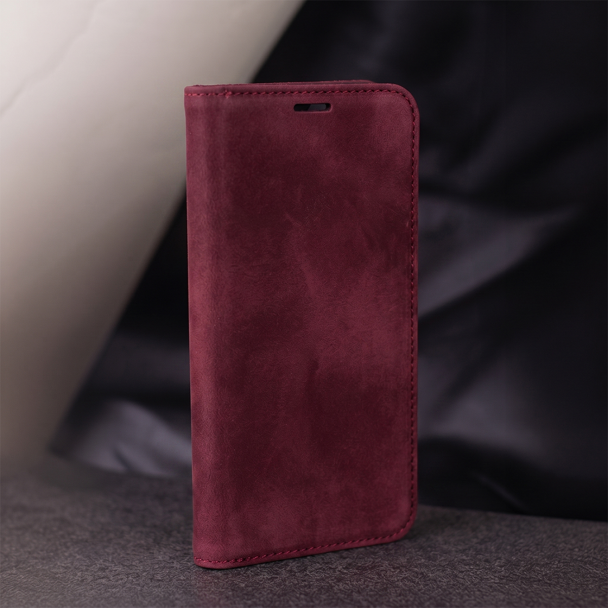 Husa pentru Samsung Galaxy A18 5G A186 / A17 4G A175 / A17 5G A176 / A26 A266, OEM, Smart Suede, Visinie