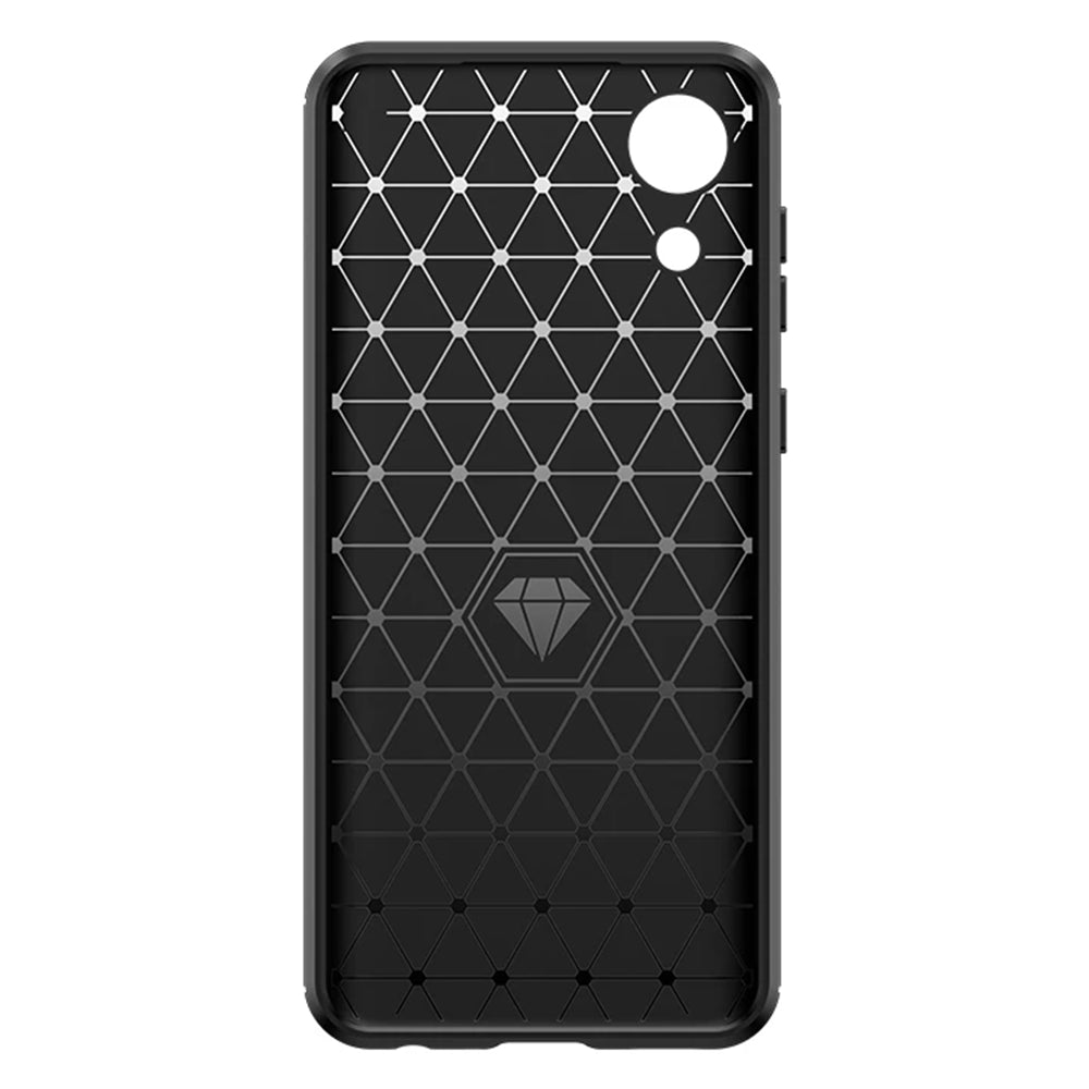 Husa pentru Samsung Galaxy A03 Core A032, Techsuit, Carbon, Neagra