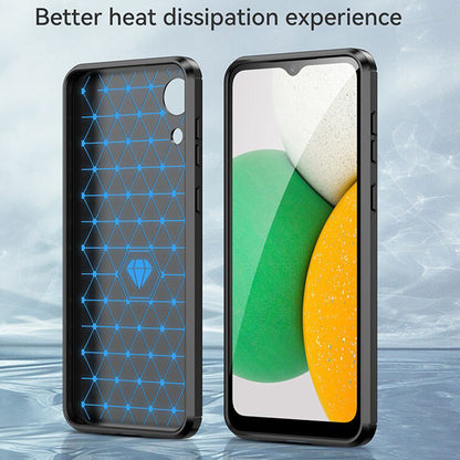 Husa pentru Samsung Galaxy A03 Core A032, Techsuit, Carbon, Neagra