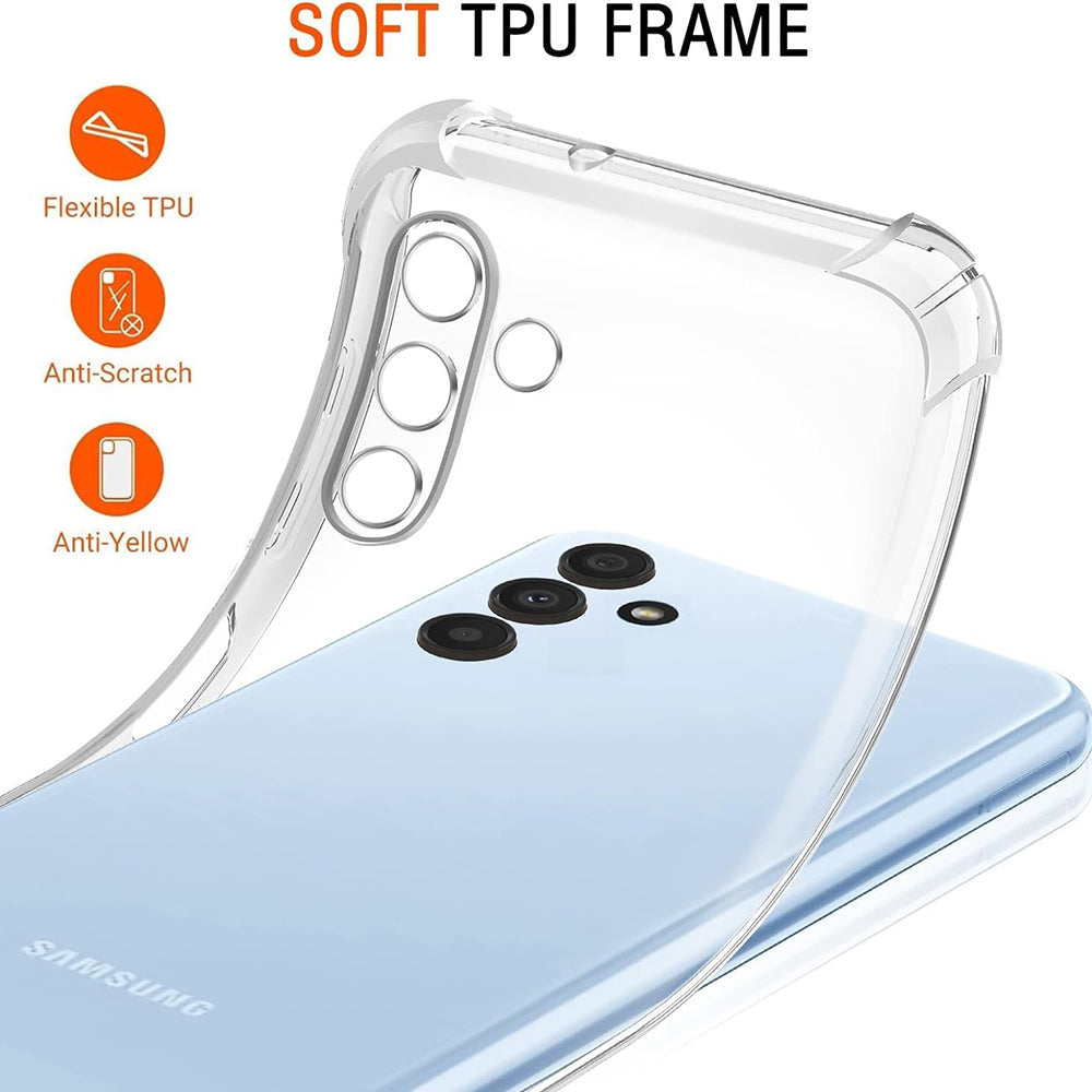 Husa pentru Samsung Galaxy A04s A047 / A13 5G A136, Techsuit, Shockproof Clear, Transparenta