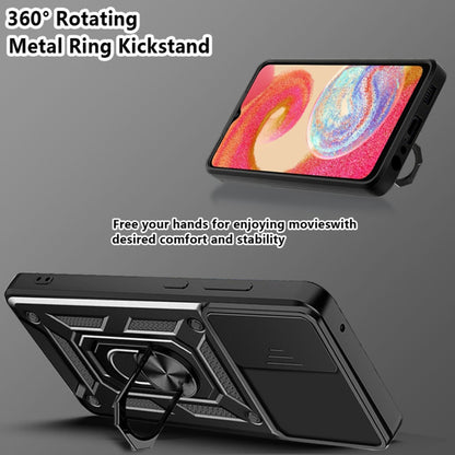 Husa pentru Samsung Galaxy A05 A055, Techsuit, CamShield, Neagra